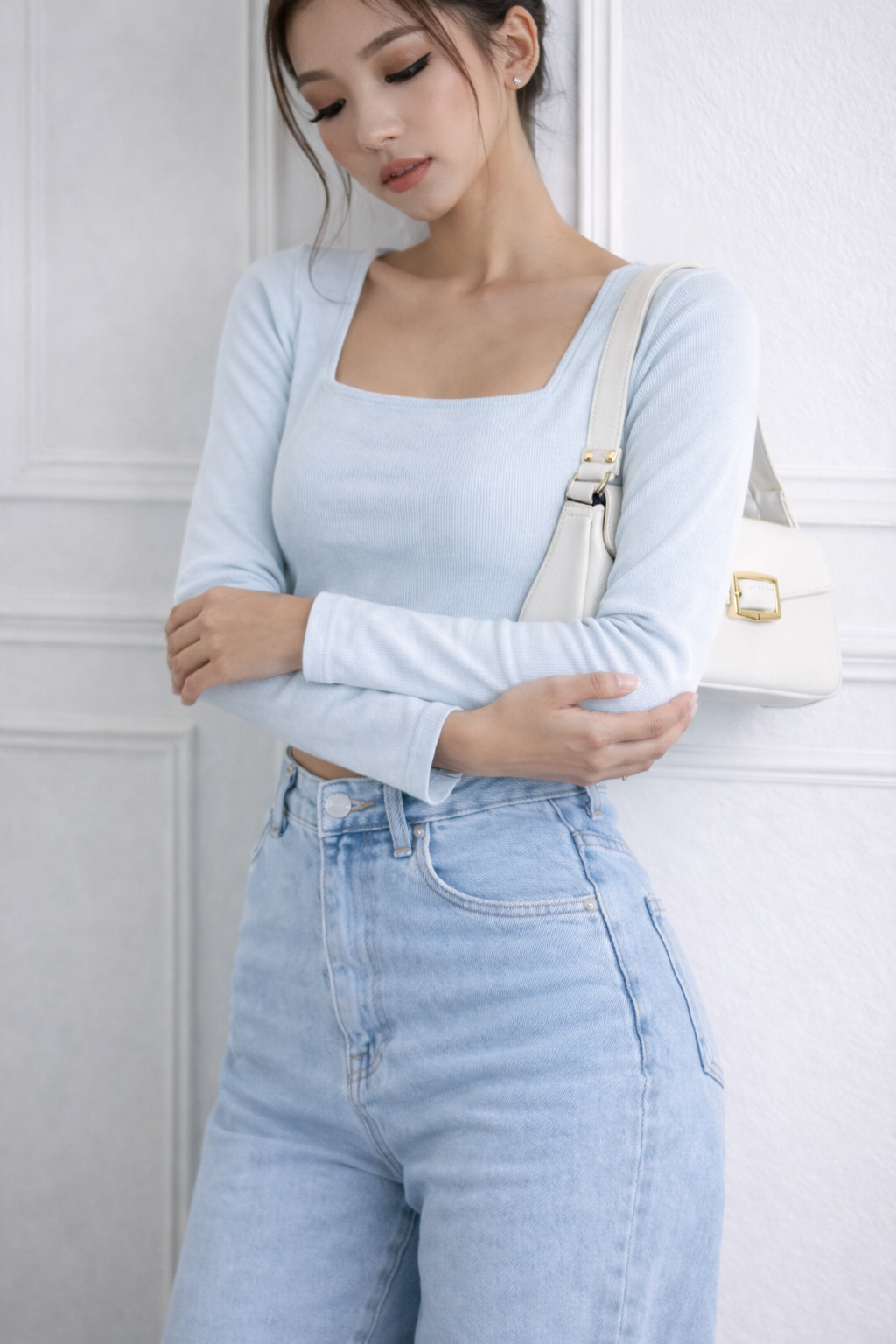 LuxeForm Square Neck Top