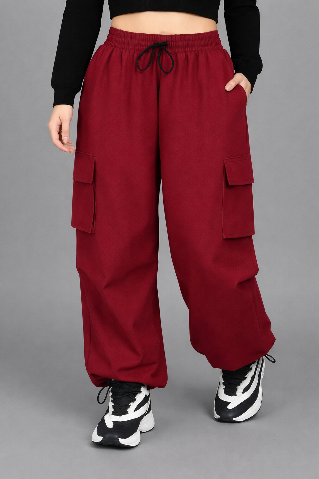 Women’s Relaxed Fit Cargo Jogger Pants
