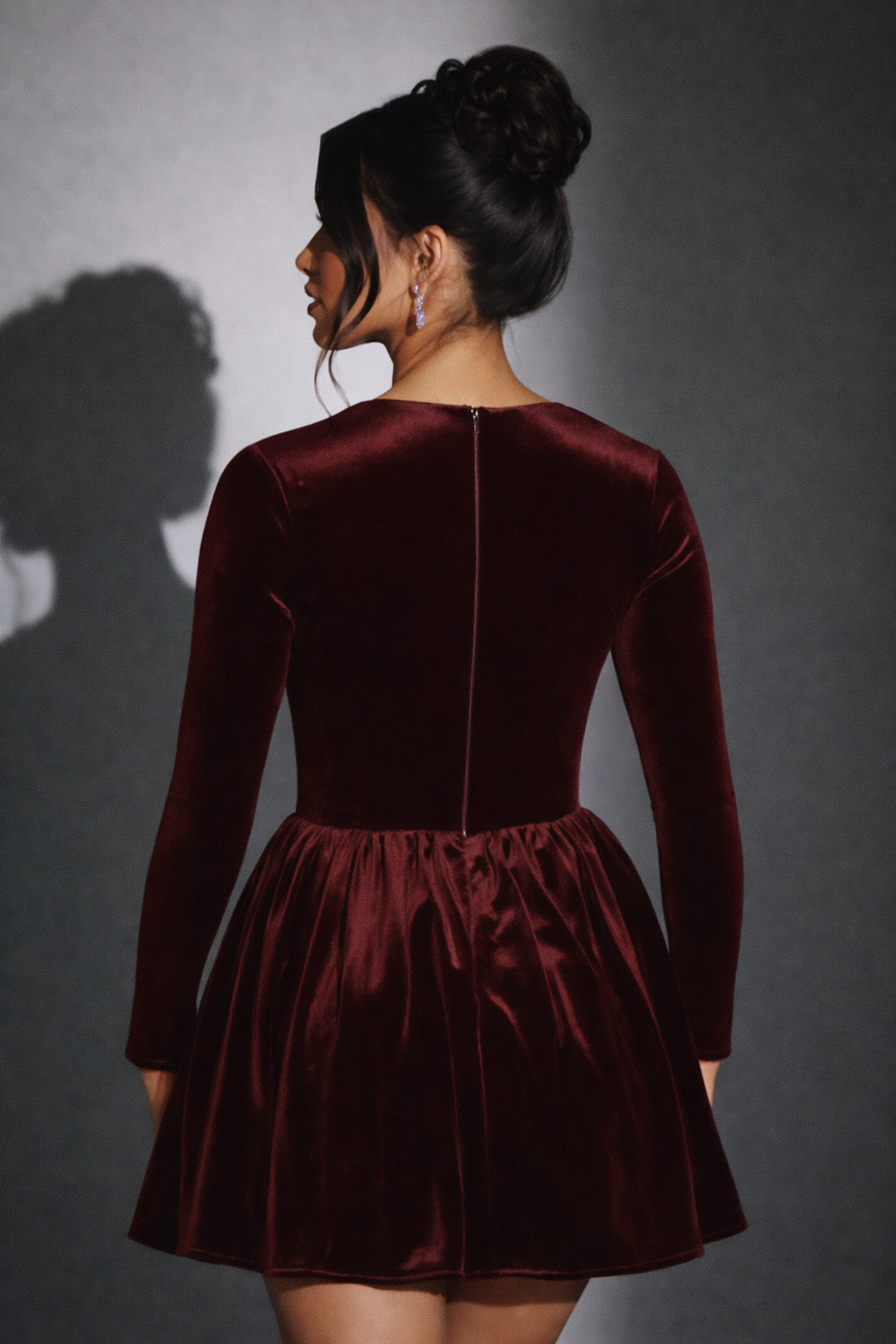 Velvet Royale Flare Dress