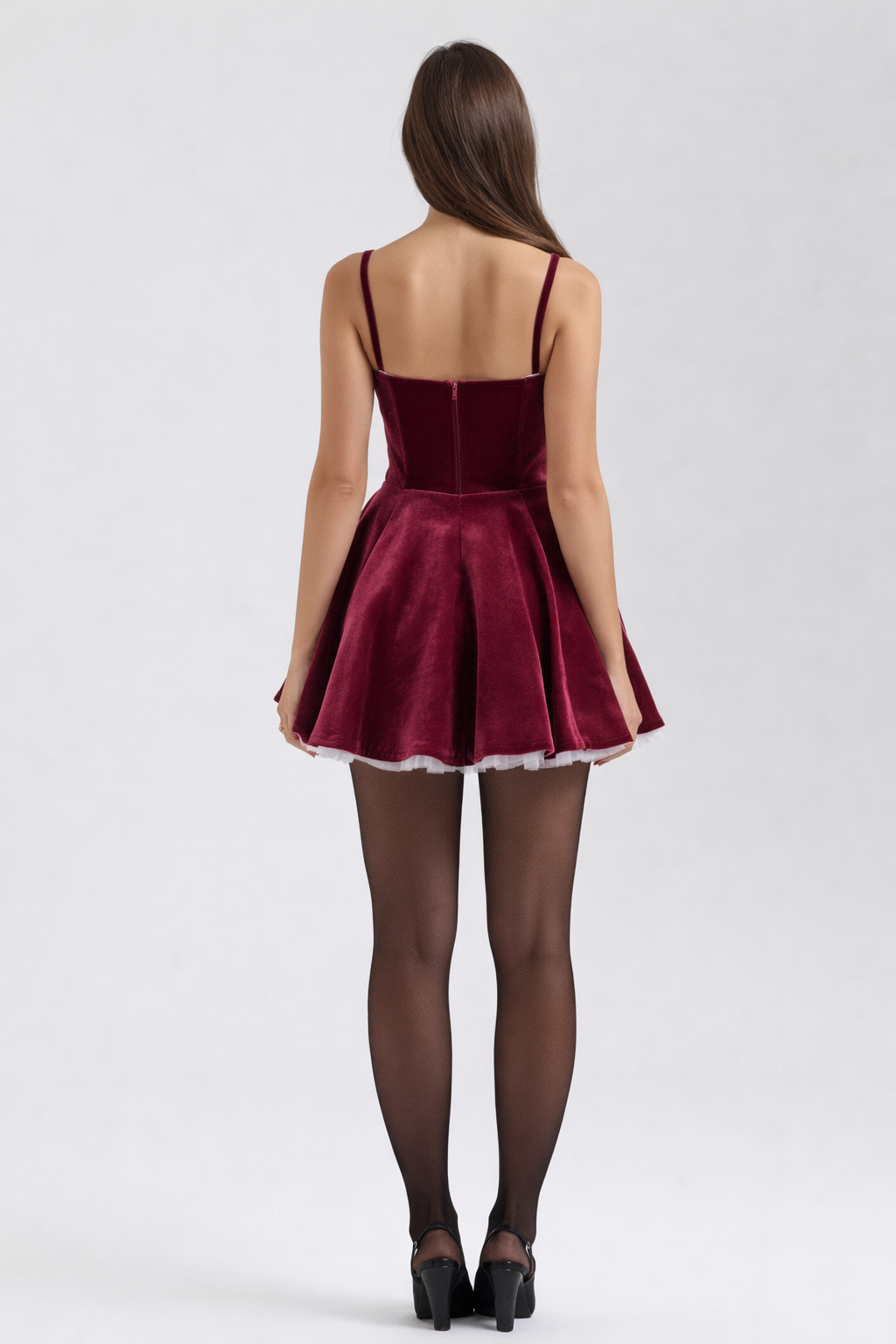 Veloura Charm Velvet Dress