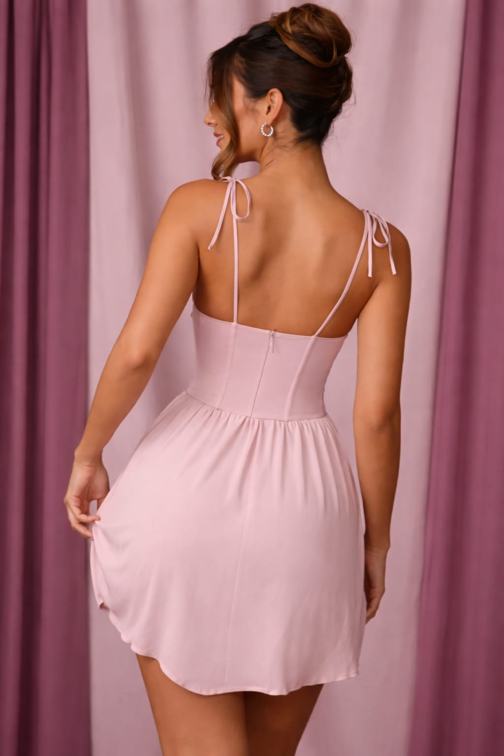 Roselle Corset Flow Dress