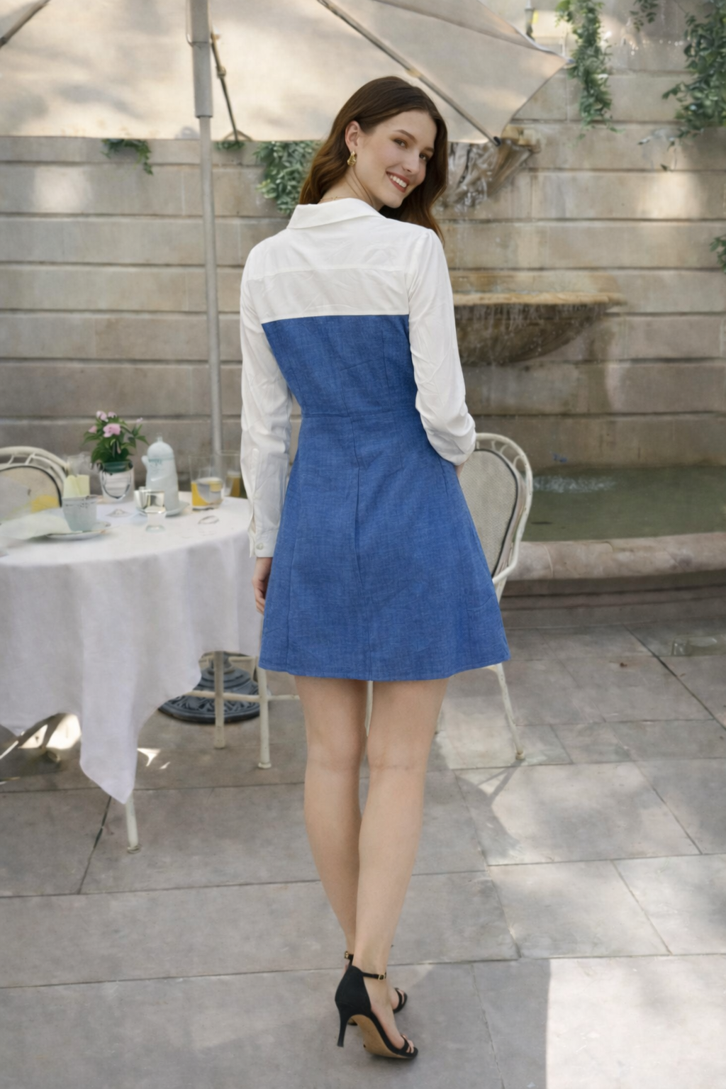 Urban Chic Shirt Mini Dress