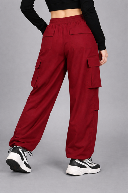 Women’s Relaxed Fit Cargo Jogger Pants