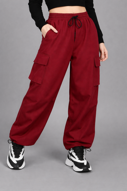 Women’s Relaxed Fit Cargo Jogger Pants