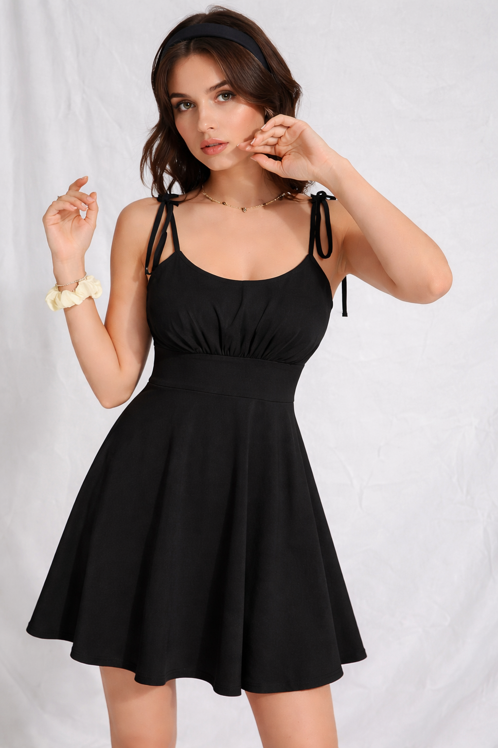Daisy Charm Flare Dress