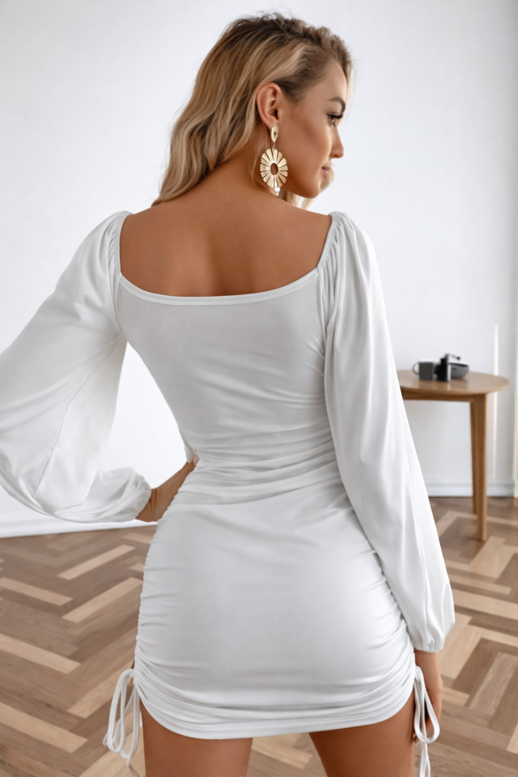 Lycra Ruched Grace Dress