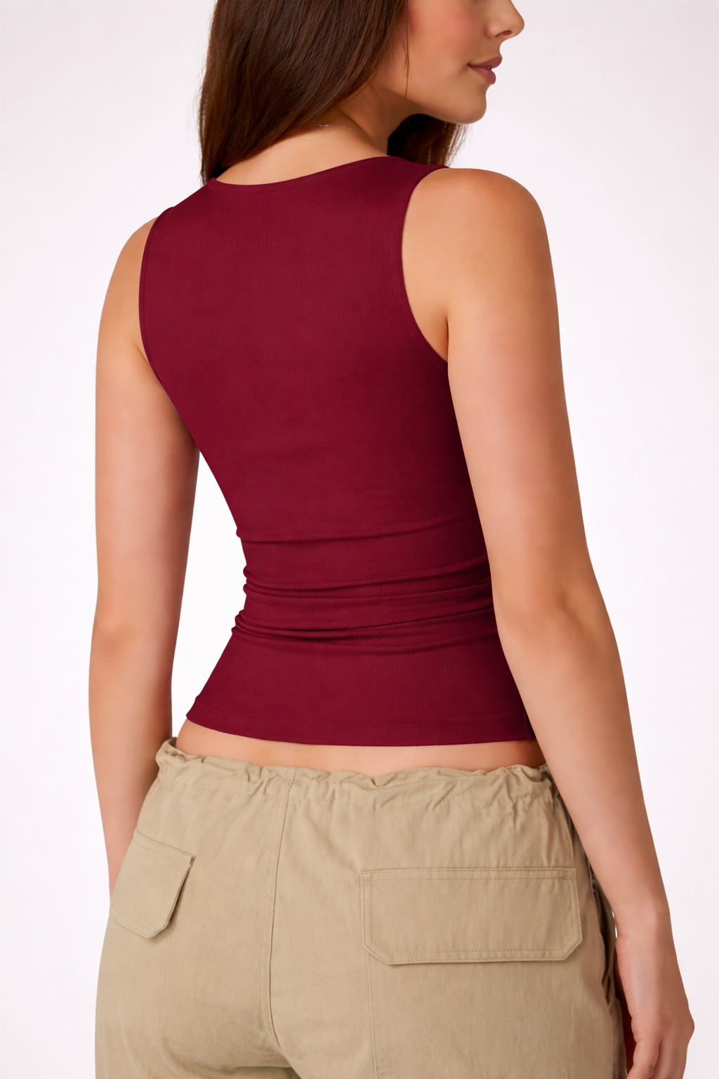 PureForm Square Neck Top