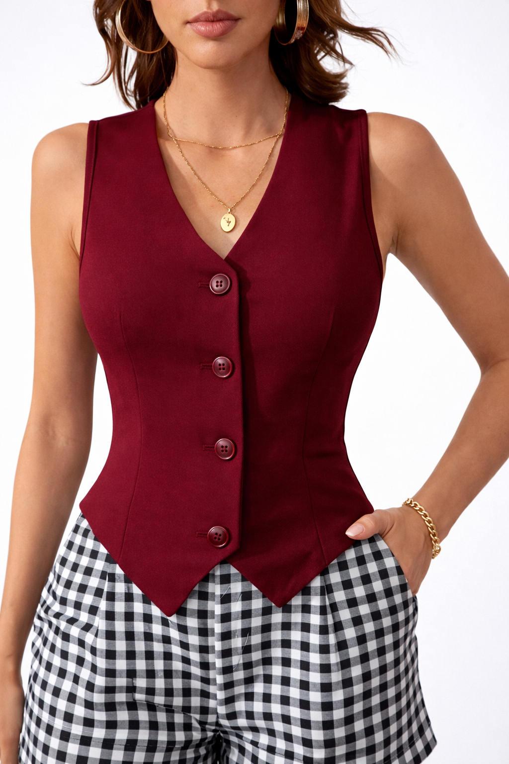 Lycra Tailored Vest Top