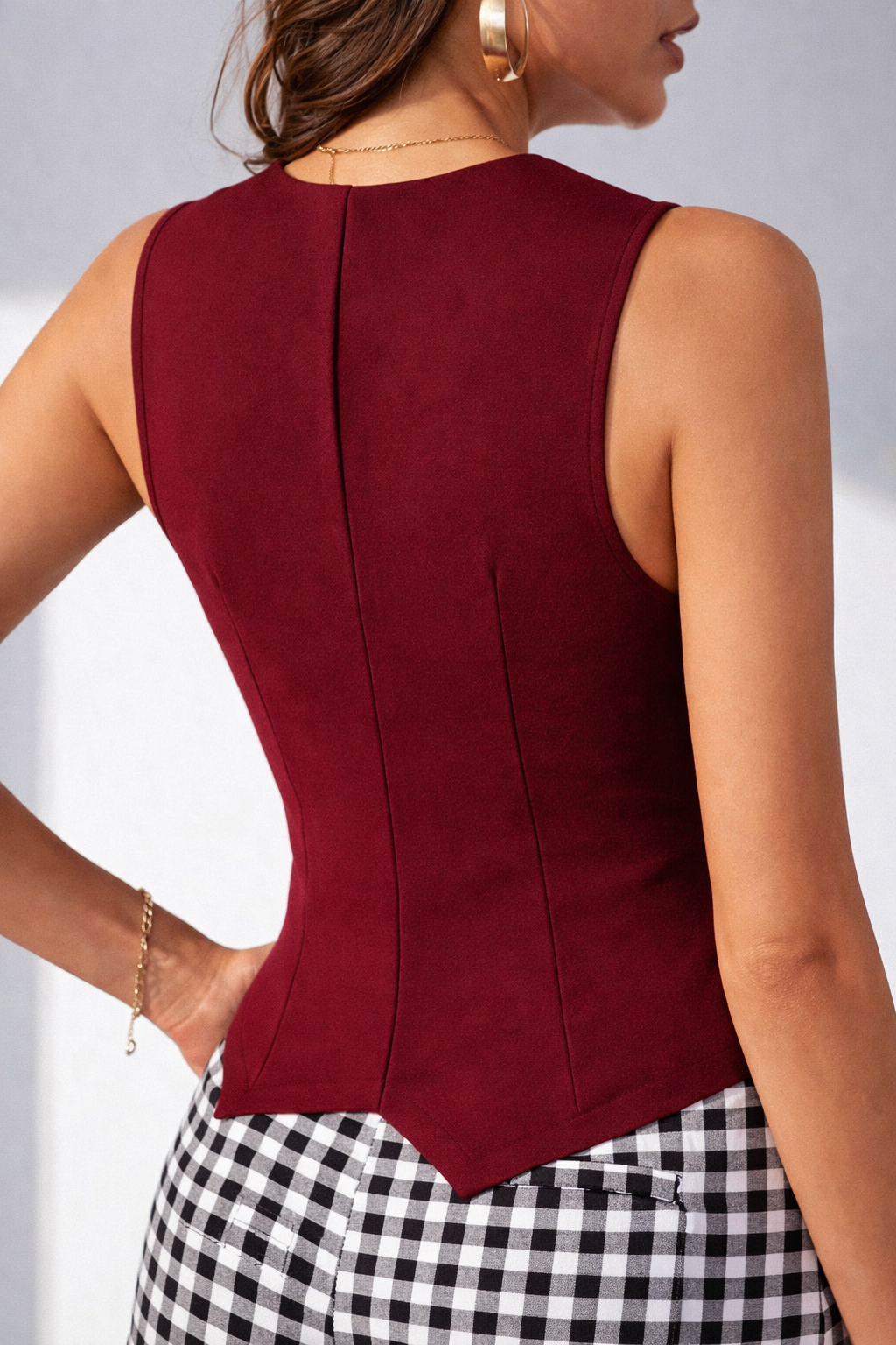 Lycra Tailored Vest Top