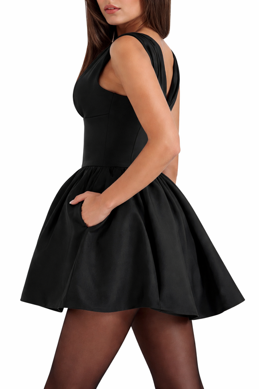 SculptFlare Lycra Dress