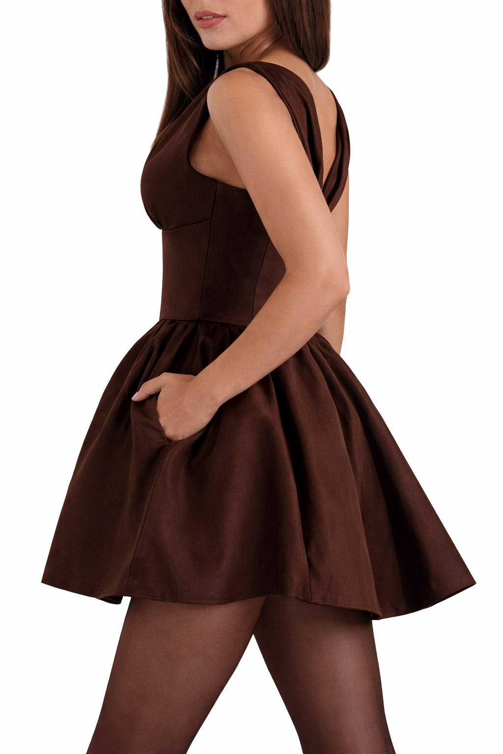 SculptFlare Lycra Dress