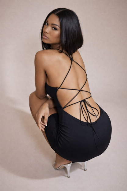 Sleek Aura Lycra Dress