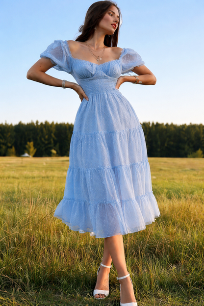 Whispering Meadow Dobby Dress