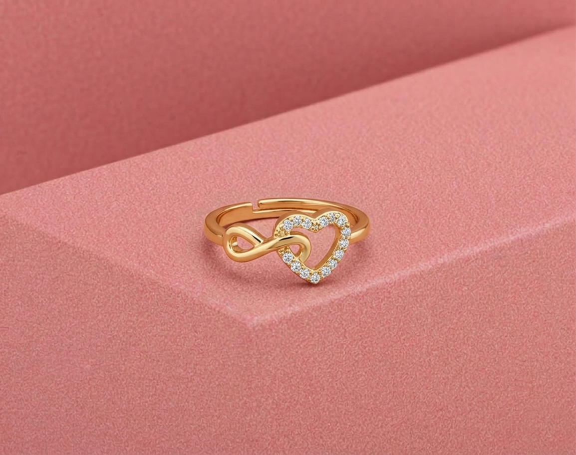 Infinity Love Spark Ring