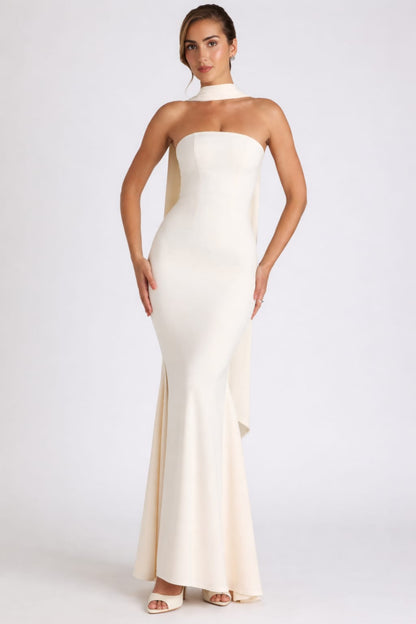 Ethereal Sculpt Maxi Dress