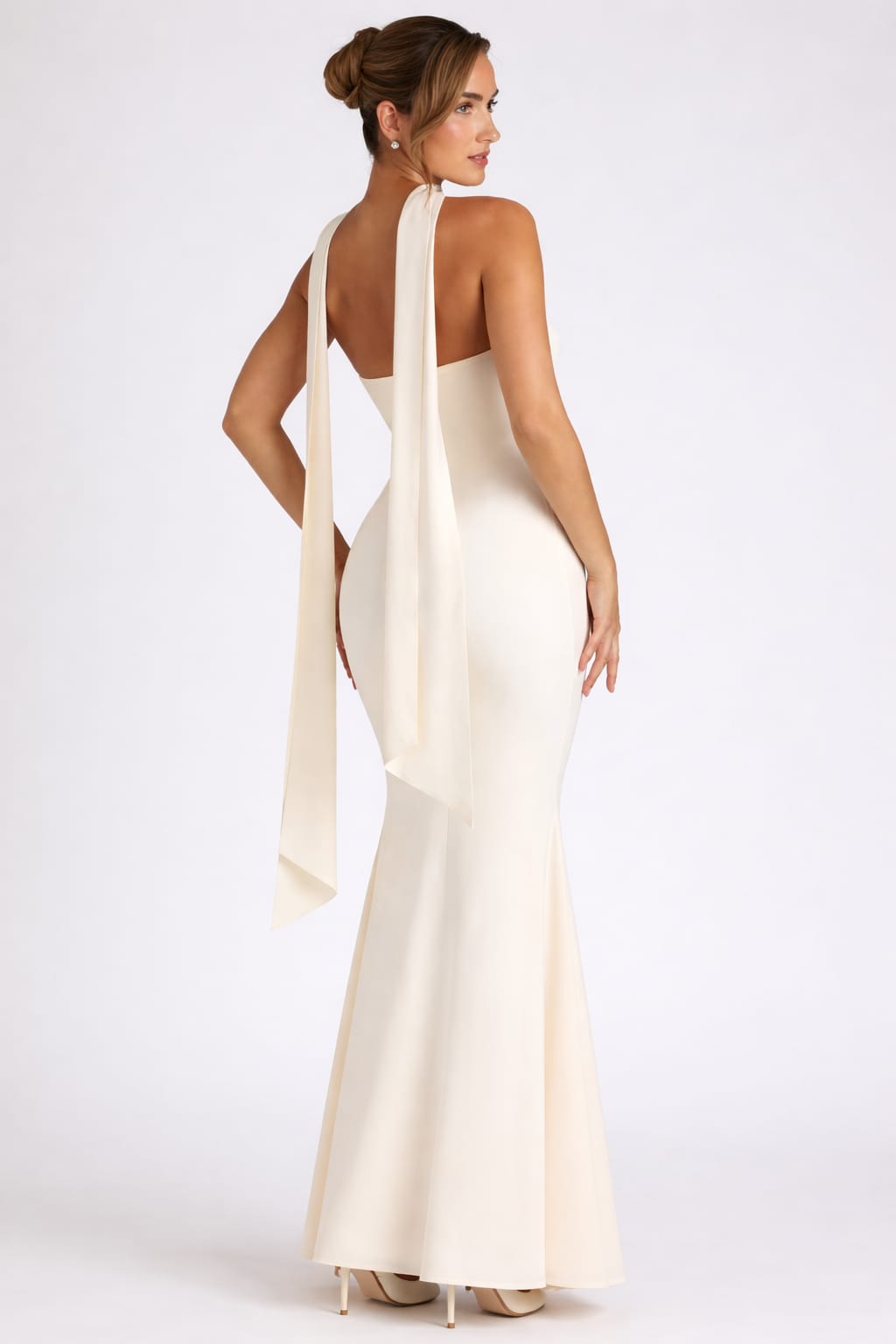 Ethereal Sculpt Maxi Dress