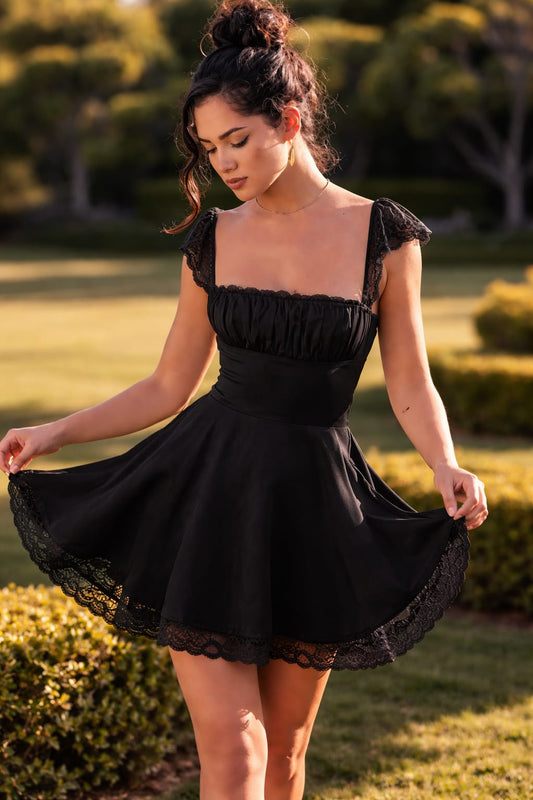 Lunaria Grace Flare Dress