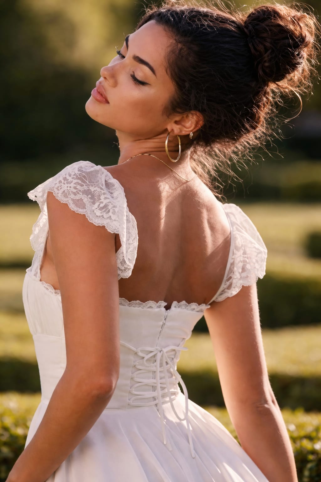Lunaria Grace Flare Dress