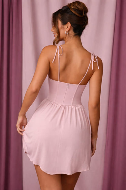 Roselle Corset Flow Dress